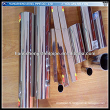 stainless steel tube for furniture mirror polish 600grade